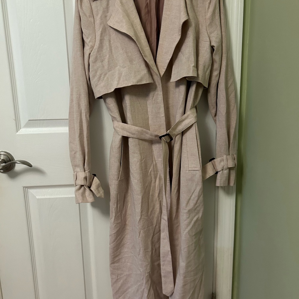 Greylin Tan Trench Coat